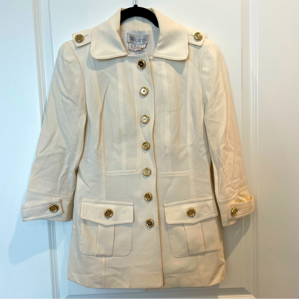 Worth 100% wool womens jacket- size 4